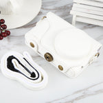 Full Body Camera PU Leather Case Bag with Strap for Samsung Galaxy Camera EK-GC100 / EK-GC110 / EK-GC200, For Samsung Galaxy Camera EK-GC200, For Samsung Galaxy Camera EK-GC100