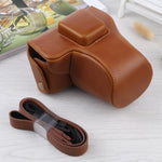 Full Body Camera PU Leather Case Bag with Strap for Olympus E-PL3 / E-PM1, For Olympus E-PL3