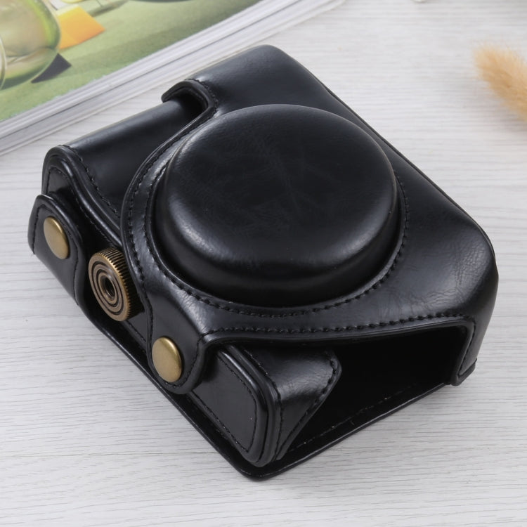 Full Body Camera PU Leather Case Bag for Sony ZV-1, For Sony ZV-1