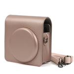 Pearly Lustre PU Leather Case Bag for FUJIFILM Instax SQUARE SQ6 Camera, with Adjustable Shoulder Strap, SQ6