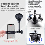 Tri-leg Suction Cup Articulating Friction Magic Arm Phone Clamp Mount, Tri-leg Suction Cup Magic Arm