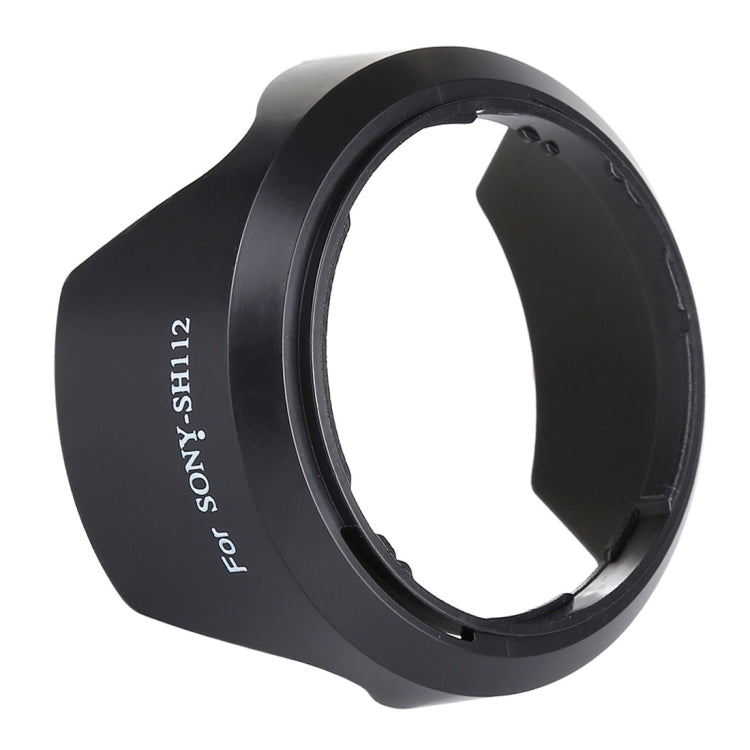 SH112 Lens Hood Shade for Sony E18-55mm F3.5-5.6 Lens, SH112