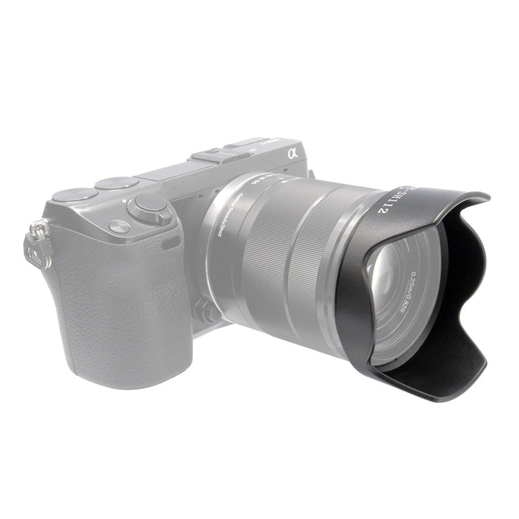 SH112 Lens Hood Shade for Sony E18-55mm F3.5-5.6 Lens, SH112