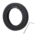 T2-EOS T2 Thread Lens to EOS Mount Metal Adapter Stepping Ring, T2-EOS