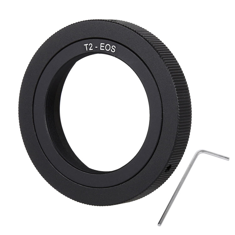 T2-EOS T2 Thread Lens to EOS Mount Metal Adapter Stepping Ring, T2-EOS