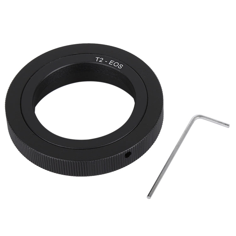 T2-EOS T2 Thread Lens to EOS Mount Metal Adapter Stepping Ring, T2-EOS