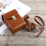 Full Body Camera Buckle Lock PU Leather Case Bag with Hand Strap & Neck Strap for Canon G7X II / G9X Mark II, Sony RX100 / M2, For G7X II, For RX100