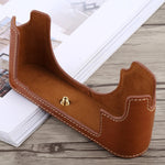 1/4 inch Thread PU Leather Camera Half Case Base for Leica M10, For Leica M10