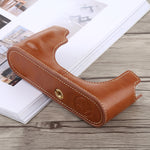 1/4 inch Thread PU Leather Camera Half Case Base for Leica M10, For Leica M10