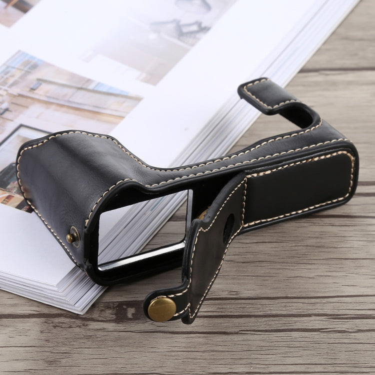 1/4 inch Thread PU Leather Camera Half Case Base for FUJIFILM X-T10 / X-T20, For FUJIFILM XT10, For FUJIFILM  XT10