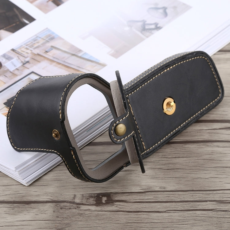 1/4 inch Thread PU Leather Camera Half Case Base for Canon EOS 6D /  6D Mark II, For Canon 6D2