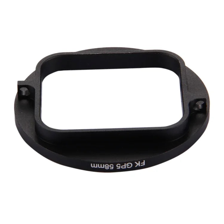 فلتر عدسة UV دائري 3 في 1 بحجم 58 مم مع غطاء لكاميرا GoPro HERO7 Black/6 /5، عدسة UV بحجم 58 مم