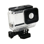 For GoPro HERO6 /5 Waterproof Housing Protective Case + Hollow Back Cover with Buckle Basic Mount & Screw, Waterproof Housing