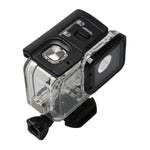 For GoPro HERO6 /5 Waterproof Housing Protective Case + Hollow Back Cover with Buckle Basic Mount & Screw, Waterproof Housing