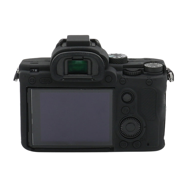 For Sony A7 III / ILCE-7M3 / A7R III Soft Silicone Protective Case, For Sony A7 III / ILCE-7M3 / A7R III
