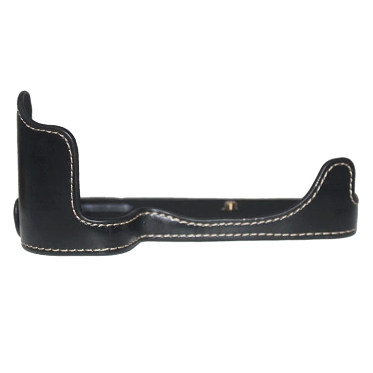 1/4 inch Thread PU Leather Camera Half Case Base for Canon EOS 80D / 70D, For Canon EOS 80D