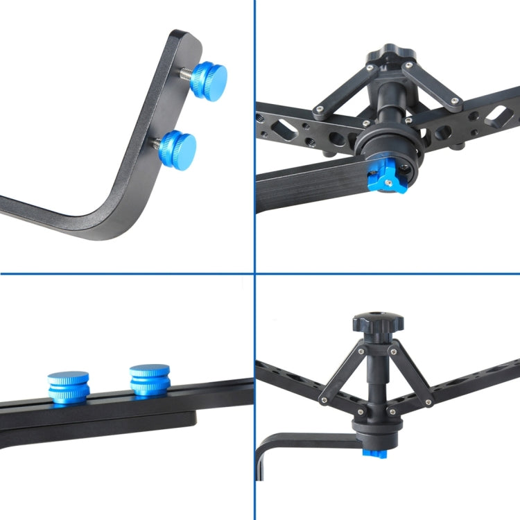 YELANGU YLG-0108F Spider Stabilizer with Quick Release Plate for Camcorder DV Video Camera DSLR
