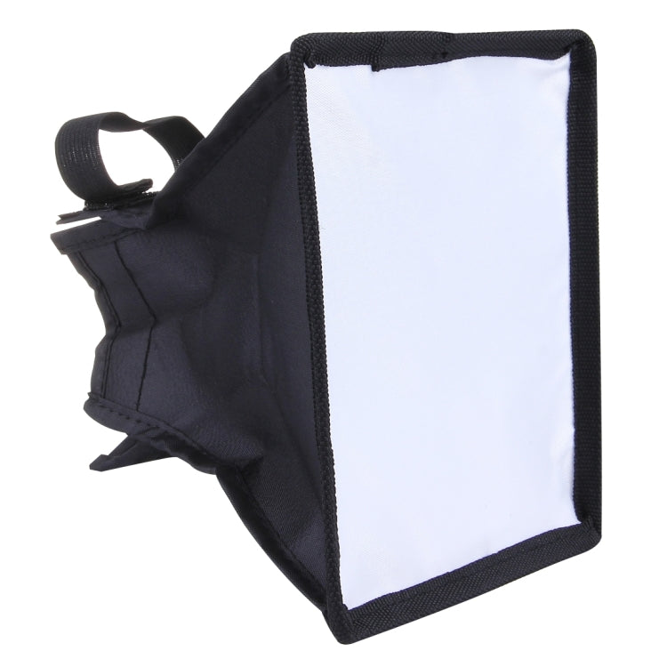 Portable Flash Folding Soft Box, Without Flash Light Holder, Size: 15 x 17 cm(Black + White), 15x17cm Rectangle
