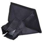 Portable Flash Folding Soft Box, Without Flash Light Holder, Size: 15 x 17 cm(Black + White), 15x17cm Rectangle