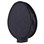 30cm Universal Round Style Flash Folding Soft Box, Without Flash Light Holder(Black + White), 30cm Round Style