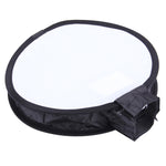 30cm Universal Round Style Flash Folding Soft Box, Without Flash Light Holder(Black + White), 30cm Round Style