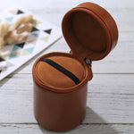 Medium Lens Case Zippered PU Leather Pouch Box for DSLR Camera Lens, Size: 13x9x9cm, 13 x 9cm (Brown), 13 x 9cm (Coffee), 13 x 9cm (Black)