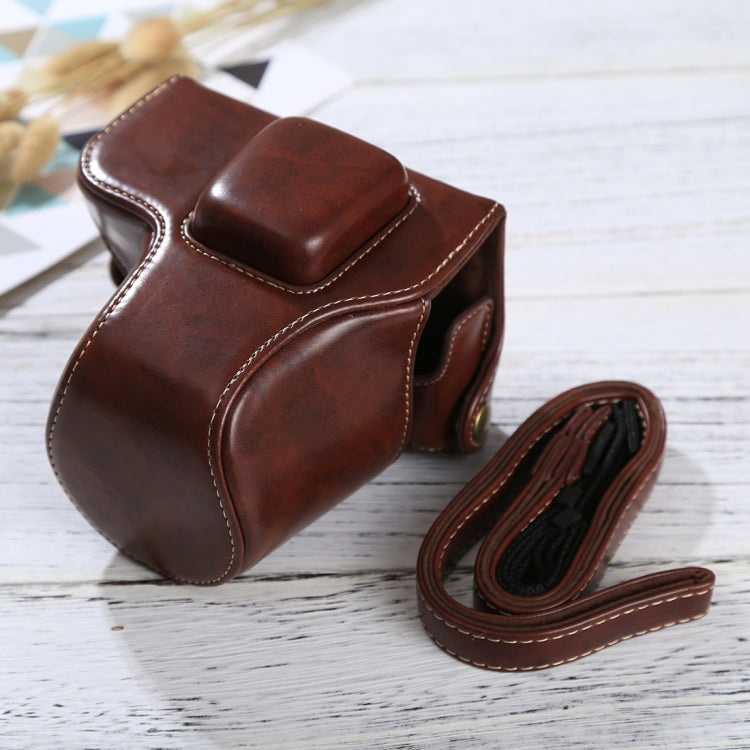 Full Body Camera PU Leather Case Bag with Strap for Olympus EPL7 / EPL8, For Olympus EPL8