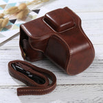 Full Body Camera PU Leather Case Bag with Strap for Olympus EPL7 / EPL8, For Olympus EPL8