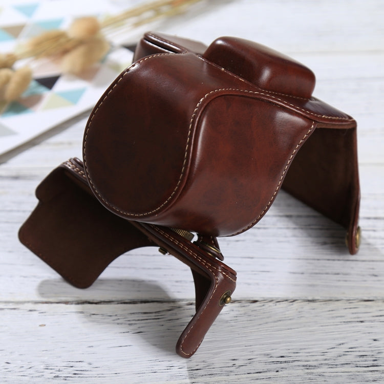 Full Body Camera PU Leather Case Bag with Strap for Olympus EPL7 / EPL8, For Olympus EPL8