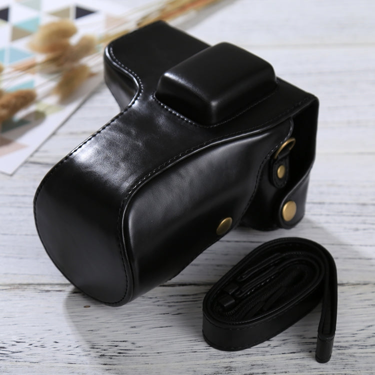 Full Body Camera PU Leather Case Bag with Strap for Samsung NX300, For Samsung NX300