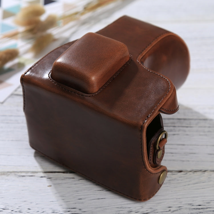 Full Body Camera PU Leather Case Bag with Strap for Samsung NX300, For Samsung NX300