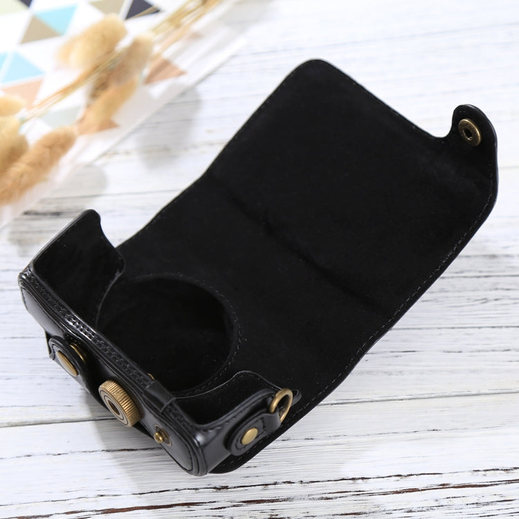 Full Body Camera PU Leather Case Bag with Strap for Canon PowerShot SX730 HS / SX720 HS, For SX730 HS