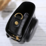 Full Body Camera PU Leather Case Bag with Strap for Canon PowerShot SX730 HS / SX720 HS, For SX730 HS