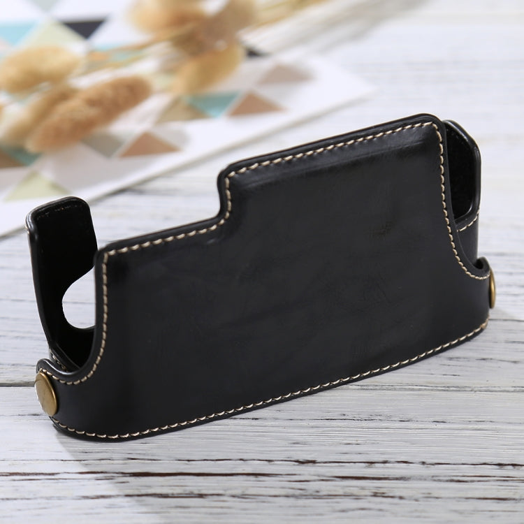 1/4 inch Thread PU Leather Camera Half Case Base for FUJIFILM X-E3, For FUJIFILM X-E3, For FUJIFILM XE3
