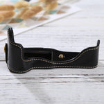 1/4 inch Thread PU Leather Camera Half Case Base for Canon EOS M3, For Canon M3