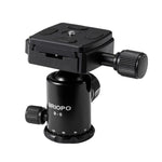TRIOPO T226 Adjustable Portable  Aluminum Alloy Tripod with D-0 Ball Head for SLR Camera, T226