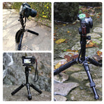 TRIOPO T226 Adjustable Portable  Aluminum Alloy Tripod with D-0 Ball Head for SLR Camera, T226
