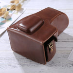 Full Body Camera PU Leather Case Bag for Nikon D5300 / D5200 / D5100 (18-55mm / 18-105mm / 18-140mm Lens), For D5300