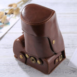 Full Body Camera PU Leather Case Bag for Nikon D5300 / D5200 / D5100 (18-55mm / 18-105mm / 18-140mm Lens), For D5300