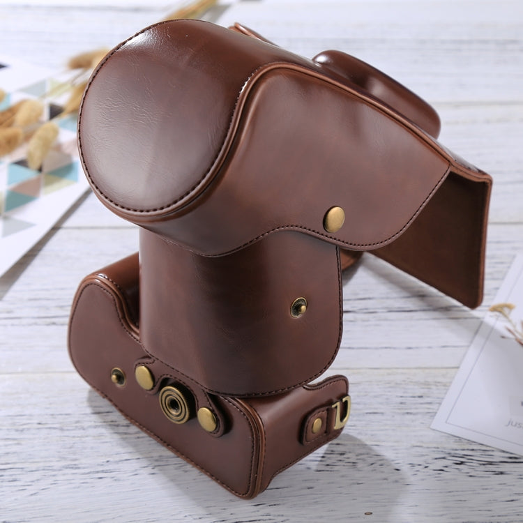 Full Body Camera PU Leather Case Bag for Nikon D5300 / D5200 / D5100 (18-55mm / 18-105mm / 18-140mm Lens), For D5300