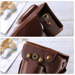 Full Body Camera PU Leather Case Bag for Nikon D5300 / D5200 / D5100 (18-55mm / 18-105mm / 18-140mm Lens), For D5300