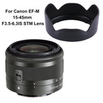 EW-53 Lens Hood Shade for Canon EF-M 15-45mm F3.5-6.3IS STM Lens, EW-53