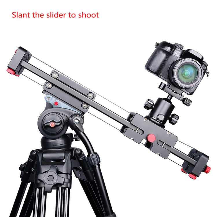 YELANGU YLG0109I 50cm / 100cm (Installs on Tripod) Slide Rail Track for DSLR / SLR Cameras / Video Cameras, 50cm / 100cm
