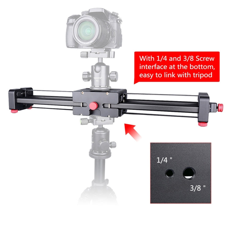 YELANGU YLG0109I 50cm / 100cm (Installs on Tripod) Slide Rail Track for DSLR / SLR Cameras / Video Cameras, 50cm / 100cm