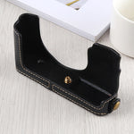1/4 inch Thread PU Leather Camera Half Case Base for Leica DLUX TYP 109, For Leica D109, For Leica D901