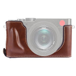 1/4 inch Thread PU Leather Camera Half Case Base for Leica DLUX TYP 109, For Leica D109, For Leica D901