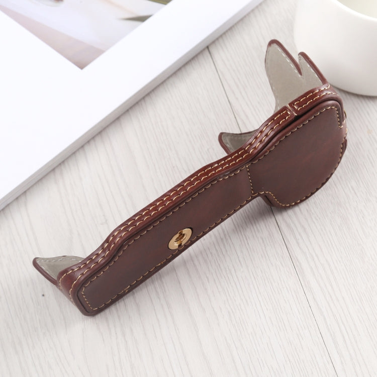 1/4 inch Thread PU Leather Camera Half Case Base for Nikon Z6 / Z7, For Nikon Z6