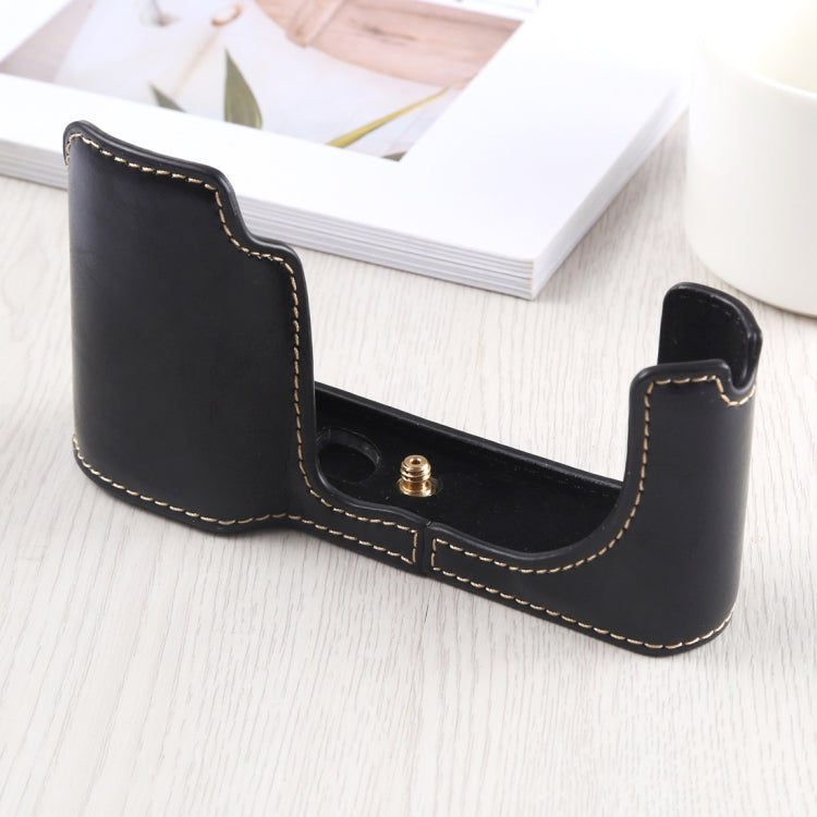 1/4 inch Thread PU Leather Camera Half Case Base for Leica TL (Typ 701), For Leica T701