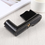1/4 inch Thread PU Leather Camera Half Case Base for Leica TL (Typ 701), For Leica T701