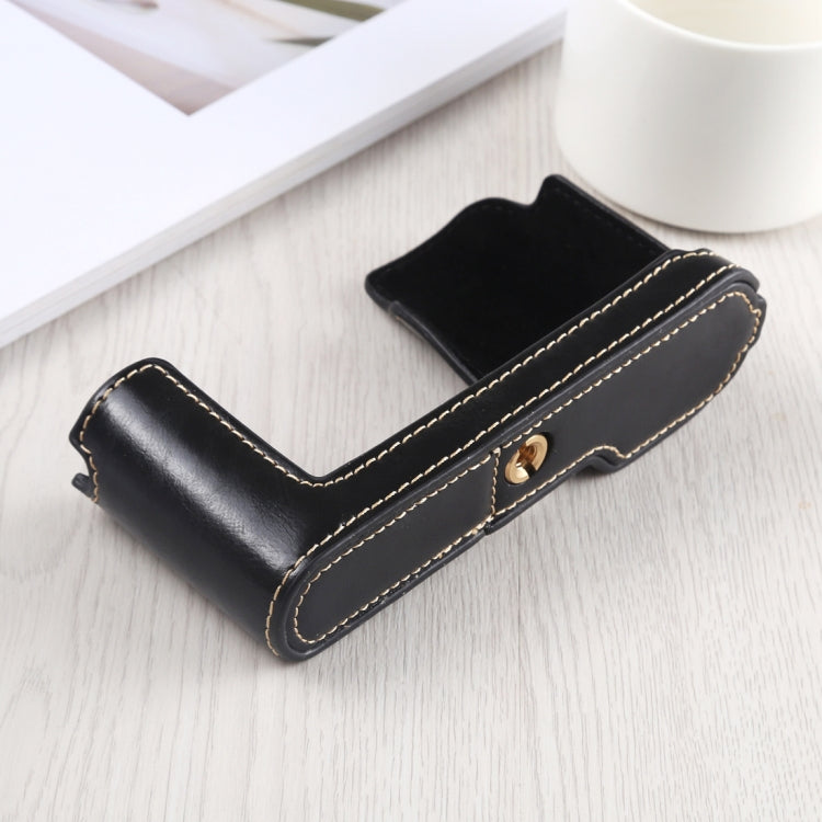 1/4 inch Thread PU Leather Camera Half Case Base for Leica TL (Typ 701), For Leica T701